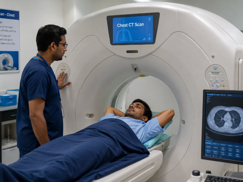 Advanced Multi-slice Chest CT Scan Imaging Technology Machine